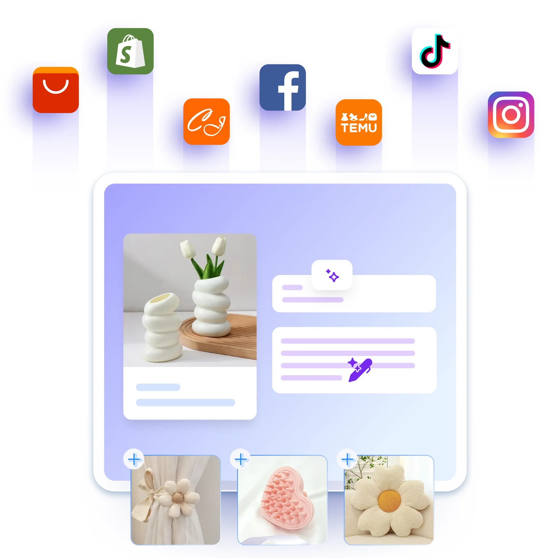 Sales channels illustration