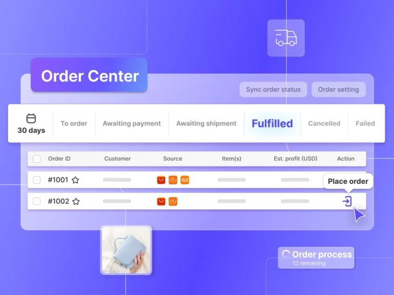 Streamlines Multi-Source Order Fulfillment Like Never Before with Order Center!